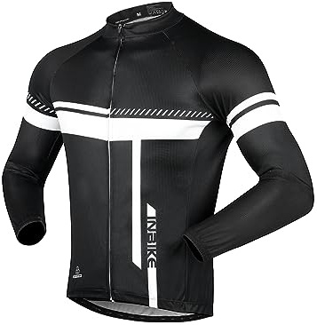 INBIKE Fahrradtrikot Herren Langarm Trikot Schnell Trockend Stoff für Fahrrad Rennrad MTB