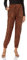 KENDALL + KYLIE Damen-Jogginghose mit gesmoktem Taillenbund und aufgesetzten Taschen, Schokobraun, L