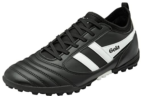 Gola Ceptor Turf Football Junior, Black/White, 2 UK