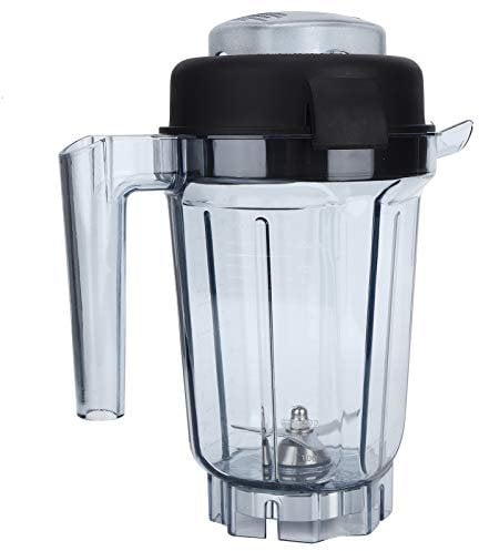 Transparent Food Blender Container, Vita-Mix Ascent Series Blending Cup Starter Kit with Blade Lid Replacement Accessories Fit for Vita-Mix Container 32oz