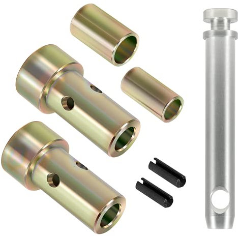 Kit de bague d'adaptateur d'attelage rapide Cat 1 et goupille de liaison supérieure Cat 1 S07070200 pour tracteurs d'attelage à 3 points de catégorie I