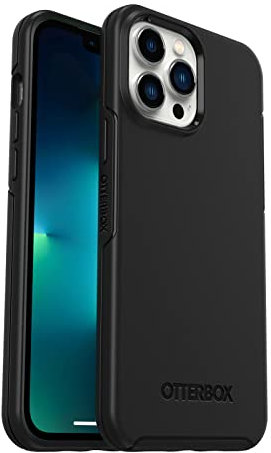 OtterBox Symmetry Case IPhone 13 Pro Max/IPhone 12 Pro Max, Shockproof, Drop Proof, Protective Thin Case, 3x Tested To Military Standard, Antimicrobial Protection, Black