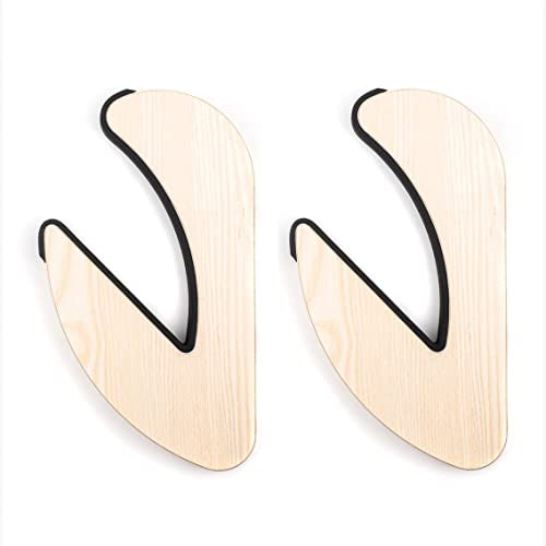 Surflogic Wooden Surfboard Wall Rack Zubehör, Erwachsene, Unisex, Braun, Einheitsgröße