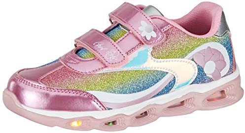 Chicco, Mädchenschuhe mit Lichtern, Mädchen Sneaker, mit bequemem Doppelklettverschluss, Designed in Italy