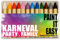 NEU PAINT IT EASY Theater Creme-Make-Up, Kinderschminke, Schminkstifte auf Fettbasis, in Kunststoffbox, 12 Stück