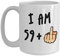 LBS4ALL 11 oz Coffee Mug, Funny 60th Birthday Gift for Women and Men Turning 60 Years Old Happy Bday Coffee