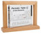 Periodensystem mit Echten Elementen, Acryl Periodic Table of 83 Chemischen Elemente, Clear Periodensystem Display mit 360° drehbarer Rahmen, Chemie Geschenk für Schüler Lehrer Kinder Studenten (A)