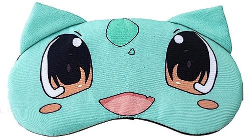Schlafmaske Türkis (Bisasam)
