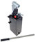 Flowfit Hydraulische Doppeltwirkende Handpumpe 25cc für doppeltwirkenden Zylinder Montiert mit einem Tank 600mm Handhebel enthalten (3 Liter/ohne Überdruckventil)
