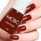 Red Nail Polish - Wine Red Nail Varnish Quick Dry - Peel Off Water-Based Formula No Smell Nail Varnish - Winter Nail Polish for Home Nail Art