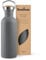 Bambaw Trinkflasche 750 ml Edelstahl, Nicht-isolierte Wasserflasche Grau, Wasserflasche für Unterwegs, Zero Waste Trinkflasche – Anthrazit