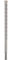 kwb HB4X - Broca para martillo SDS Plus, 210 mm, Ø 12 mm (placa de metal duro, cuatro cortantes, punta central, espiral cuádruple plus, acero para herramientas, SDS Plus)
