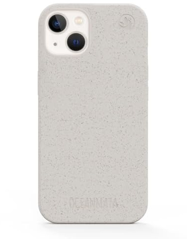 nachhaltige Apple iPhone Hülle iPhone 14 / weiß