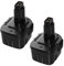 EOHJAR [2 Pack] 3.6Ah Replacement for Dewalt 12V Battery Ni-MH XRP DW9072 DC9071 DCB120 DW9071 DW9072 DW953 DE9037 DE9071 DE9072 DE9074 DE9075 etc Cordless Power Tools