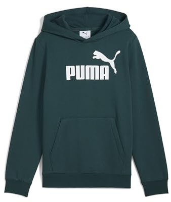 Puma Jungen No. 1 Logo Hoodie FL B Sweatshirt, Green Terrain, 176 EU