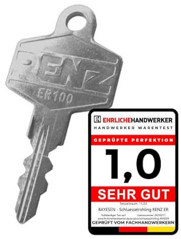 Bayesen Ersatzschlüssel - Schließung ER-015 - Original Bayesen Kopfform nach Code - Nachschlüssel - Zusatz- & Briefkastenschlüssel - Schlüsseldienst