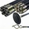 Unibos | Universal Drain Rod Set 12pcs | Professional Drain Unblocker | Brass Rod Connectors | Drain Unblocker Tool | Polypropylene Rod | Drain Auger, Plunger & Worm Screw (Drain Rod Set)