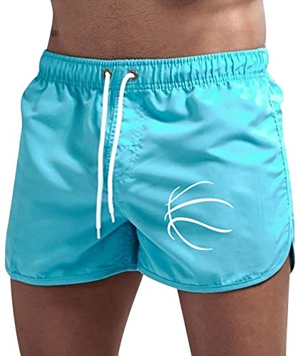 POIUIYQA Bañador Natacion Hombre Bañadores Secado Rapido Hombre Traje de Baño Hombre Bañador Surf Corto Deportivo Piscina Natación Short Playa Surfero Hombre Talla Grande Casual