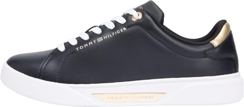 Tommy Hilfiger Adaptive Damen Essential Chic Court Sneaker Fw0fw09019Low Top