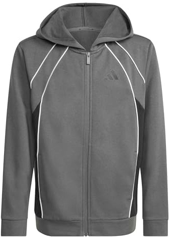 adidas Unisex Kinder Color Block Fullzip Hoodie Kapuzenpullover