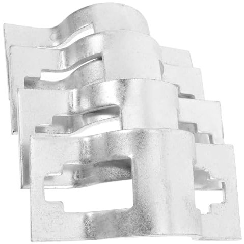 Holibanna 4pcs Steel Pipe Scaffolding Lock Connecting Clamp for Scaffold Crossbar Clamp Scaffolding Equipment