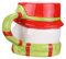 FUNOMOCYA Tazza Natalizia con Design Pupazzo Bicchiere per Latte per Natale Adatta per e Uffici Realizzata Materiale