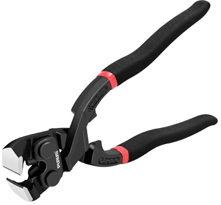 PURUS 8-Inch High-Leverage End Cutting Pliers, Staple Pullers, Nail Puller Tools, Nail Removers, Nail Remover Tools, Nail Pliers, and Cats Paw Nail Pullers, Ideal for Carpenter's Pincers