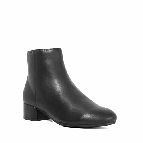 Dune London Ladies PIPPIE Low-Heel Ankle Boots Size UK 5