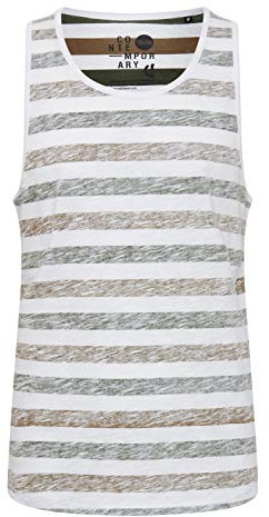 !Solid Mende Herren Tank Top Mit Rundhalsausschnitt Regular Fit, Größe:3XL, Farbe:Cinnamon (5056)