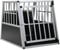 vidaXL Hundetransportbox Einzeltür 65x91x69,5cm Hundebox Reisebox Transportbox