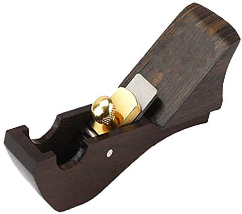 YAOBAO Mini Rabot à Main ébène, Rabot à Bois, rabotage inférieur rabotage rabotage rabotage Main rabotage, avec Lame en Acier à Haute teneur en Carbone 4 Pouces