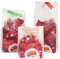 FLOFIA 50 Weihnachten Cellophantüten Kekstüten Transparent Weihnachten Plätzchentüten Geschenktüten Bodenbeutel Zellophantüten mit 70 Aufkleber Tüten für Kekse Süßigkeiten Weihnachtsmann