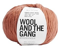 Wool and the Gang Crazy Sexy Wool, Earthy Orange (230), 200g
