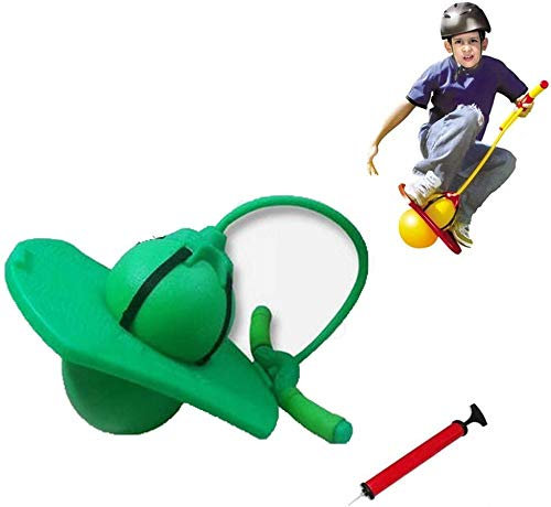 Ballon Sauteur Pogo Stick Jumper Bâton Sauteur Fitness Adulte Ballon de Gym Sport Boule Sautante Antidéflagrant Lolo Ball Pogo Ball avec Poignée Planche d'équilibre Pour Maison Ecole Extérieur