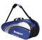 Qchomee Badminton Schlägertasche Schlägerhülle Multifunktionale Tasche Große Kapazität mit Verstellbarem Schultergurt & Tragegriff Squash Tennis Racket Bag