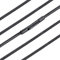 FaithHeart Black Necklace Cord for Men, 30 inch Sturdy Snake Necklaces Stainless Steel Rope Chain Cool Fasinon Accessories for Party Prom