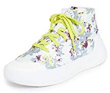 adidas by Stella McCartney Treino Mid-Cut Print Shoes Women's, White, Size 6.5