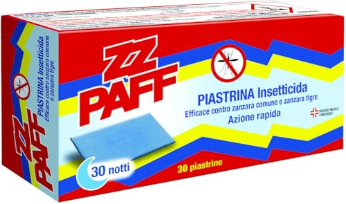 Zz Paff Placas antimosquitos 30 unidades, 30 unidades