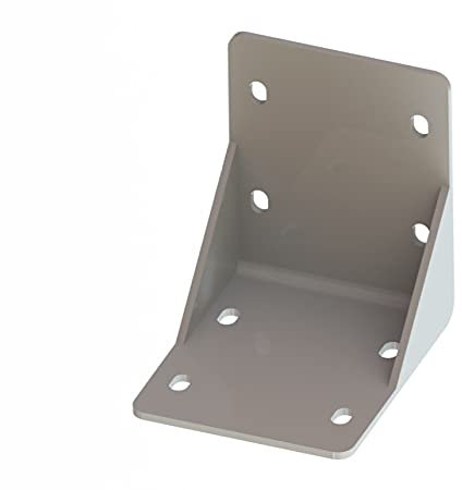 Home & Trends Deckenhalterung für Kasstenmarkisen Adapter zur Deckenmontage SPP061 Weiß (2er-Set)