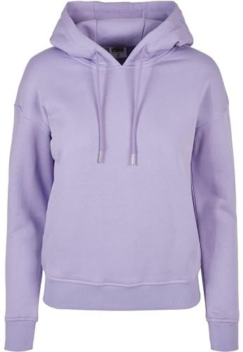Urban Classics Damen Kapuzenpullover Ladies Organic Hoody Lavender XL