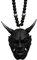 HUSHUI Auto hängen Anhänger mit Samurai Kabuto Helm, Samurai Kabuto Helm/Hannya Japaner ONI, Japaner Oni Auto Rückspiegel Charme, Auto Rückansicht Spiegel Charme