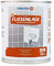 Farbklecks24 Fliesenlack weiss (750ml) glänzend, Lack für Wandfliesen, Fliesenfarbe, für Küche u. Bad