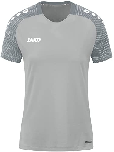 JAKO Damen T-Shirt Performance, Soft Grey/Steingrau, 44