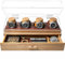 Uhrenbox für Herren aus Holz – Uhrenbox Uhrenaufbewahrung für Männer – Uhrenbox aus Holz für Ihn – Uhrenaufbewahrungsbox – Geschenk für Männer, Freund, Papa – Watch Deck Pro