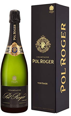 Champagne Pol Roger Brut Vintage 2015 in Geschenkverpackung (1x 0,75L)