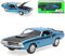 Welly Dodge Challenger T/A Coupe Blau 1. Generation 1969-1974 1/24 Modell Auto mit individiuellem Wunschkennzeichen