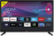 Majestic ST24VD V2 - Televisore SMART LED HD READY 24, Sistema operativo VIDAA, DVB-T/T2 e DVB-S/S2, HEVC MAIN 10, WI-FI, Telecomando, USB, nero