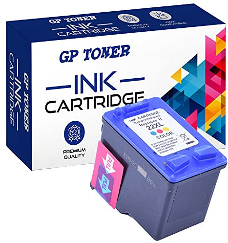 GP TONER Druckerpatronen Ersatz für HP H22XL Tintenpatrone für HP DeskJet F2180 F2280 F4180 1410 21XL 25