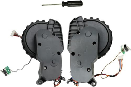 Ersatzteile Linke Und Rechte Räder, Kompatibel for Roborock G10/S7/T7S/S7MAX/G10S/T7/S5MAX Roboter-Staubsauger Ersatzteile Ersatz (Color : Left+Right)