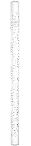 sourcing map Acrylic Embossed Rolling Pin 6.3 Inch Geometry 3D Pattern Acrylic Non-Stick Roller Fondant Embossing Clay Rolling Pin Textured for Baking Cookie Pastry Clay Dough
